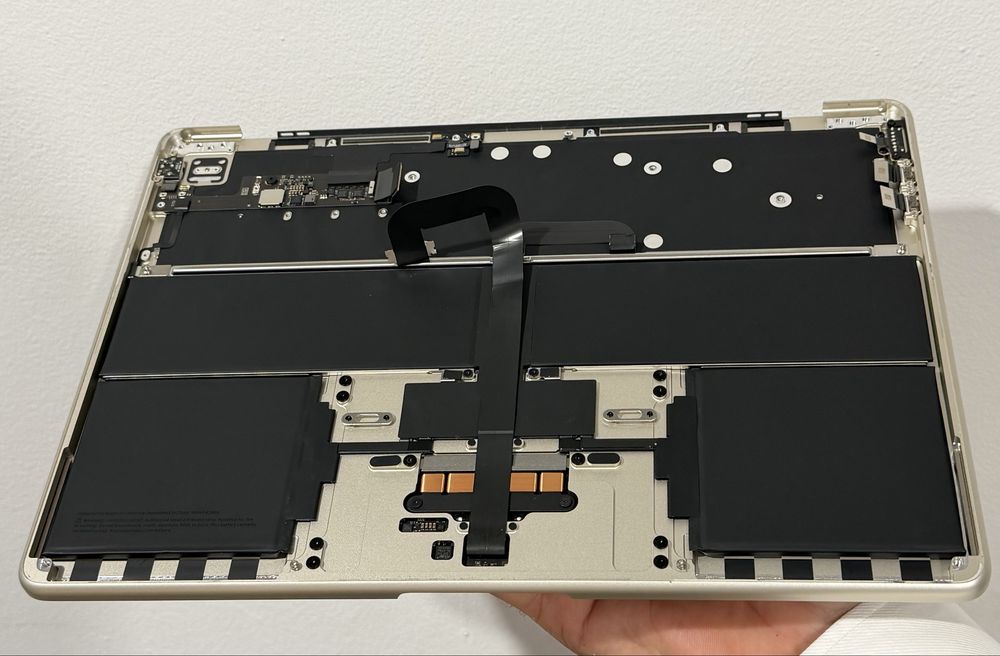 Topcase Gold Tastatura Trackpad MacBook Air 13 A2681 2022 M2