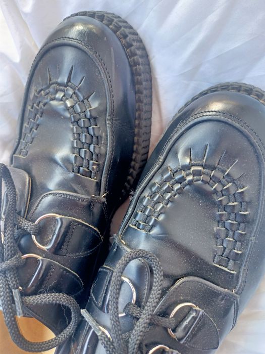 кожени обувки Creepers