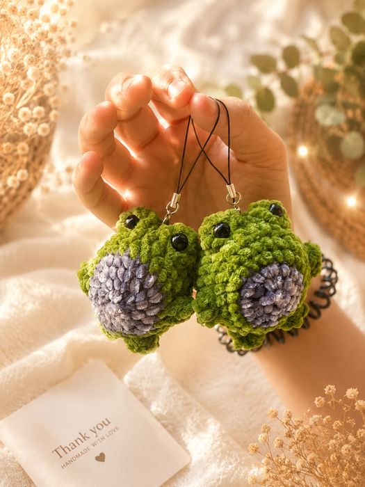 Брелоки-лягушата handmade