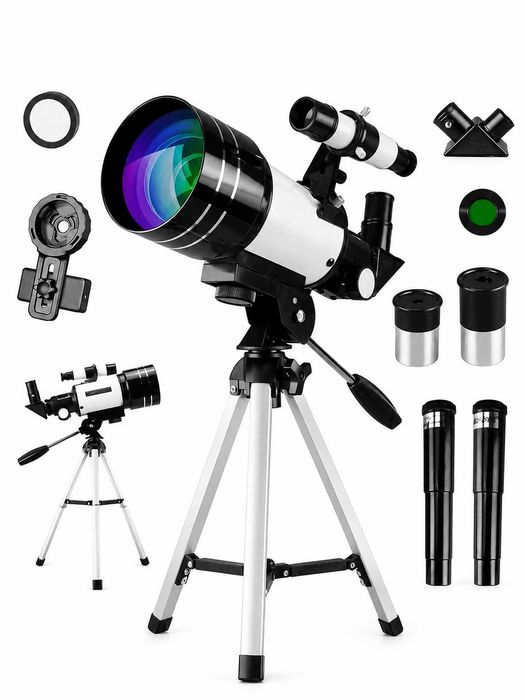 Astronomik teleskop F30070M– 150 x martagacha yaqinlashtirish