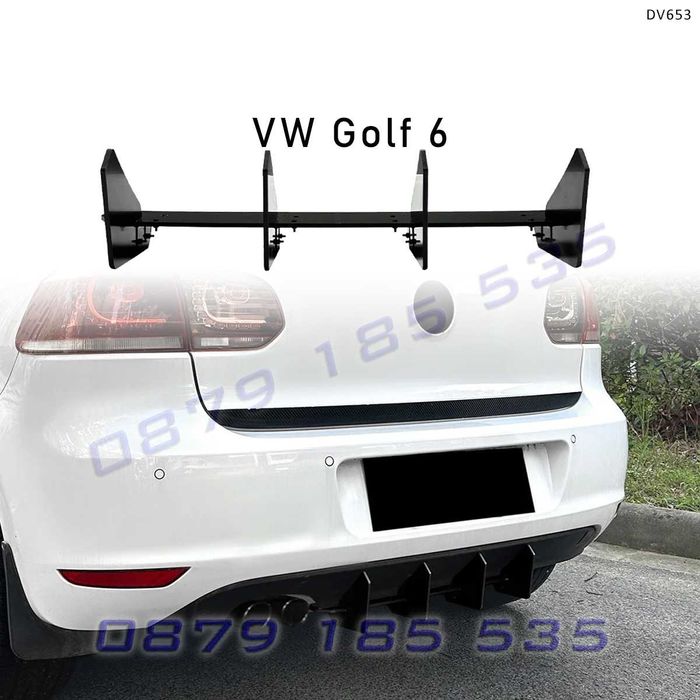 Тунинг заден дифузьор разширение задна броня Volkswagen Golf 6 голф
