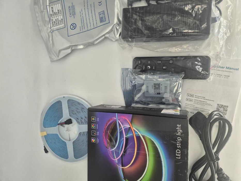 Banda LED COB RGB 10M Smart Wi-Fi 24V - Resigilat