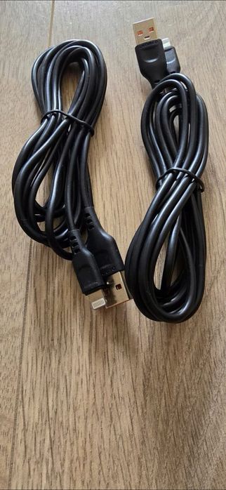 2 x Cablu date si incarcare USB - lightening iphone 5 -  13 Lung 2 M