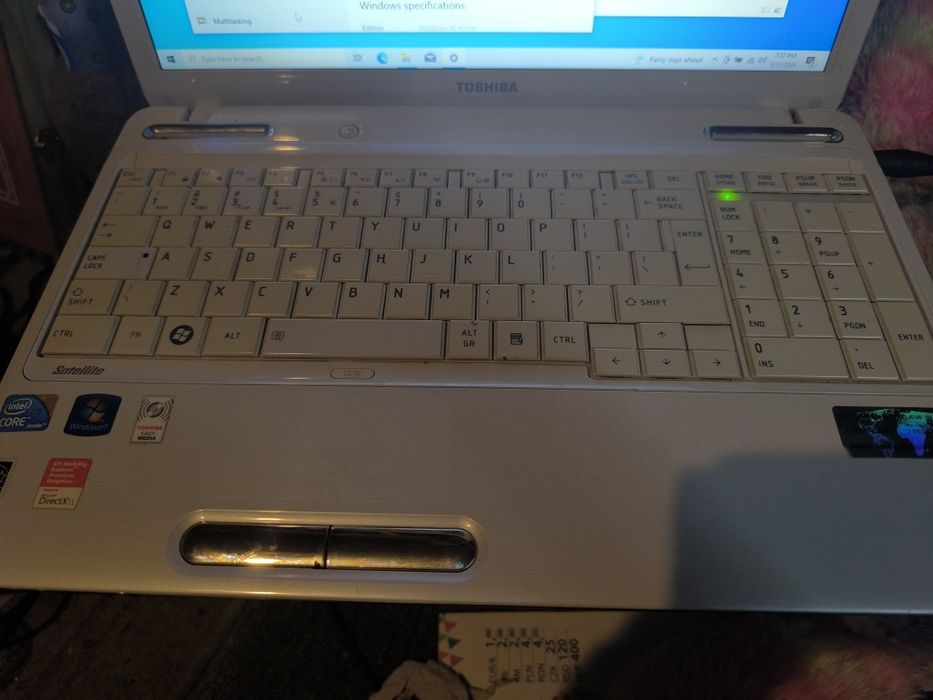 Laptop Toshiba satellite