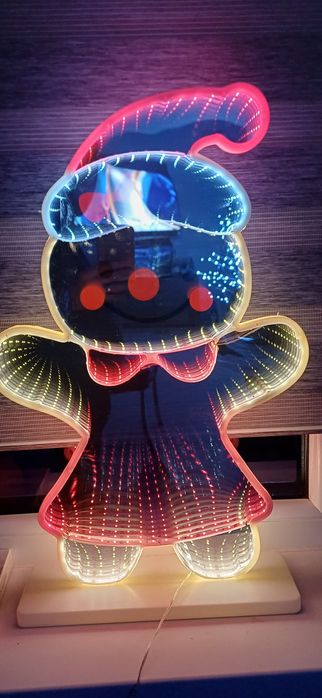 Omuleț de turta dulce cu lumini