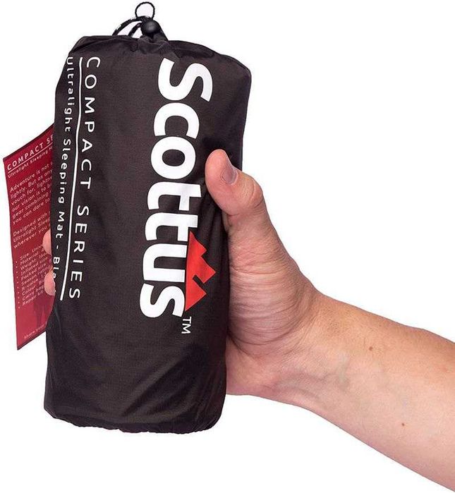 Scottus (Дания) лёгкий прочный надувной коврик каремат для трекинга