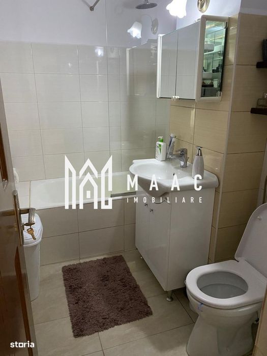 Apartament 2 camere de închiriat | Sibiu, Ștrand | 60 mp | balcon