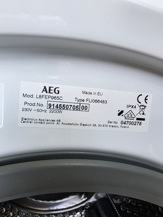 Пералня AEG 8000 Series