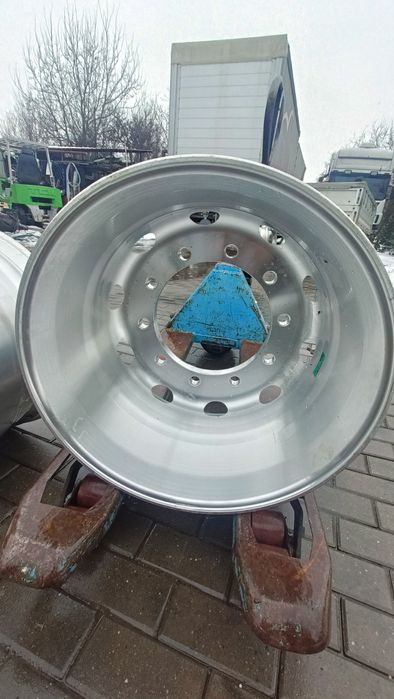Jante aliaj noi,pentru camion,anvelope 385/22,5
