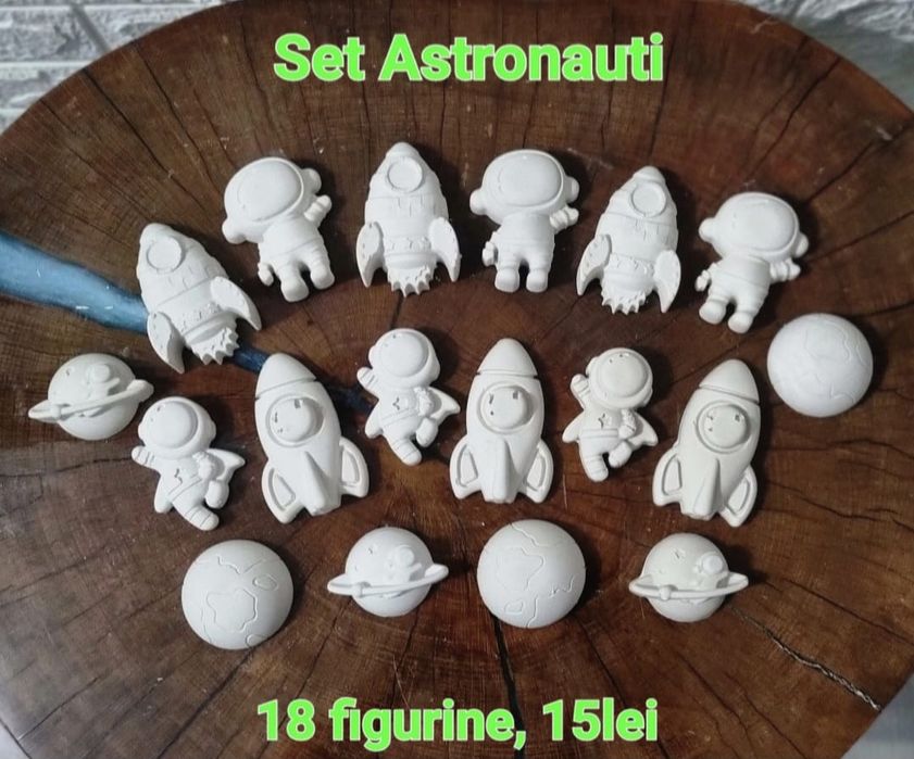 Figurine din ipsos pentru pictat