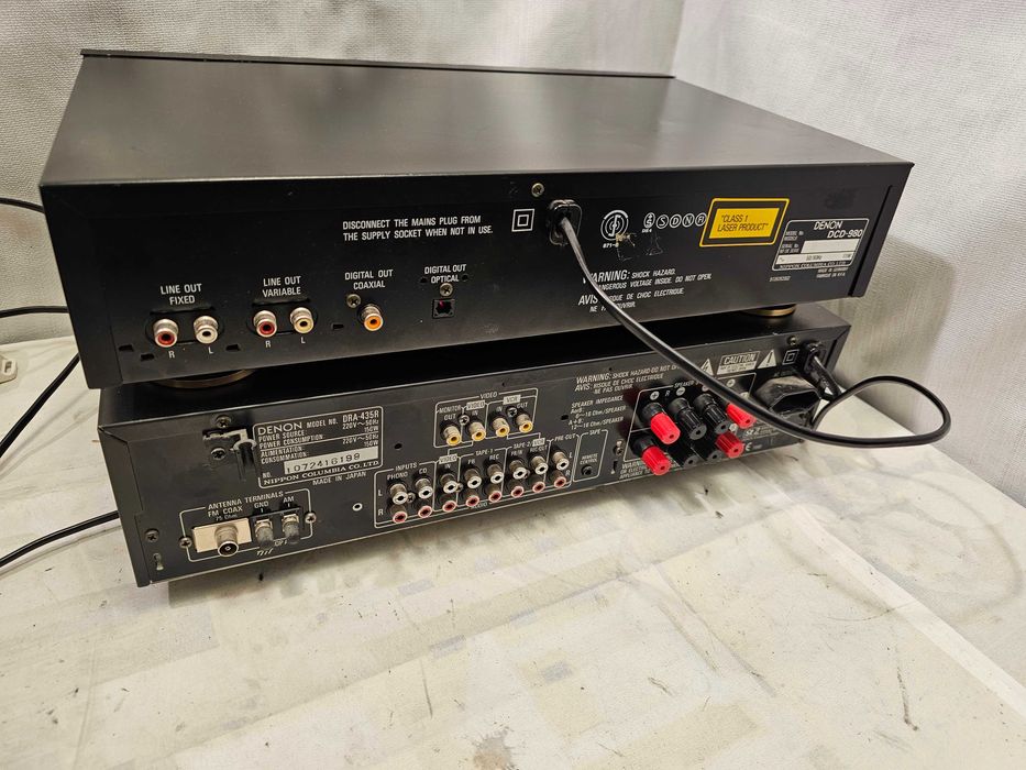 Denon DRA 435 JAPAN statie amplificator reciver 150w consum
