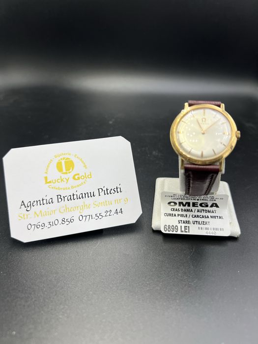 Ceas aur  Omega  18k 11 gr cod 4440