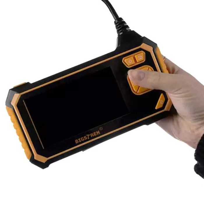 Камера ендоскоп BIGSTREN, 5 м, Full HD LCD дисплей 4.3", 1700 mAh