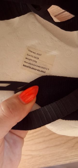 Розова детска каска за момиче