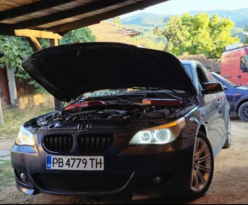 LED Cotton Angel Eyes Ангелски Очи BMW БМВ E60 / E61 –Бели, Жълти, Червени, Сини НАЛИЧНИ!