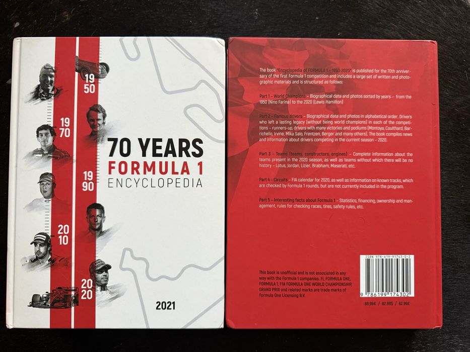 Енциклопедия за Формула 1 2021