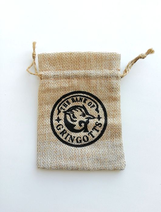 Мешочек с эмблемой Гринготтс (Гарри Поттер)
