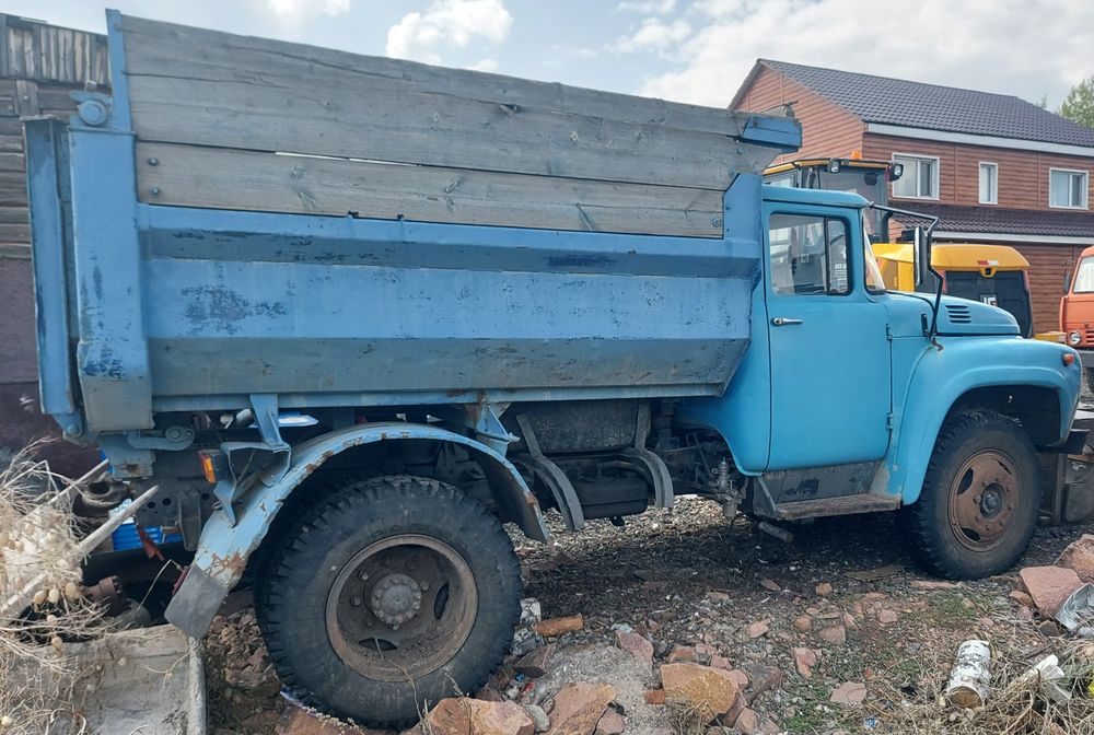 Зил 130 с прицепом