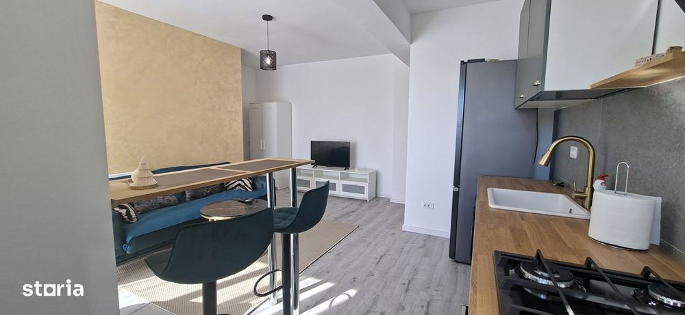 Apartament cu doua camere, open space
