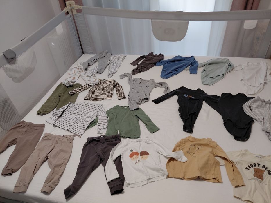 Vand lot haine baieti marimi 86, 92, 98