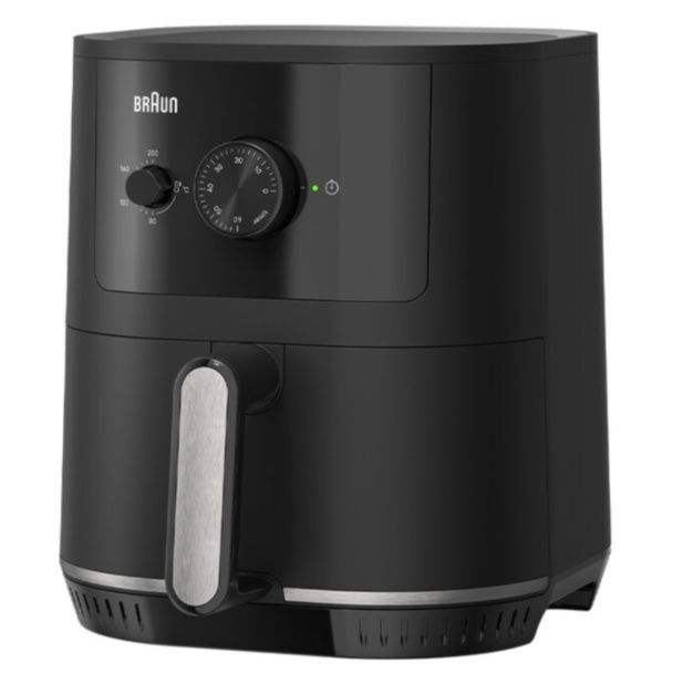 Фритюрница-аэрогриль Braun HF5073IBK — 3-в-1, 6 л, 20 программ, мощная