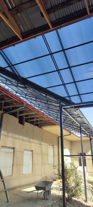 Том, Навес Лексан, металлоконструкция хизматлари