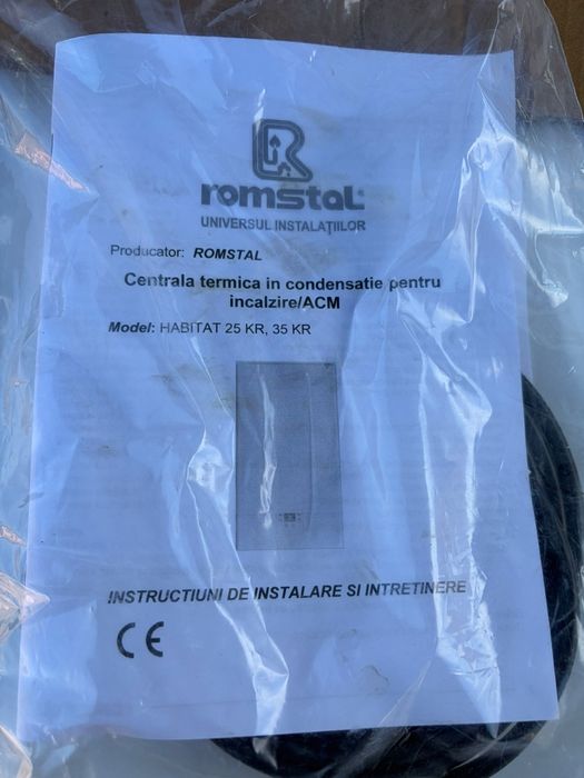 Centrala pe gaz romstal noua