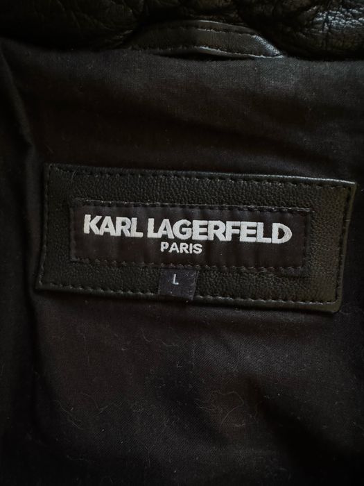 Оригинално кожено яке Karl Lagerfeld