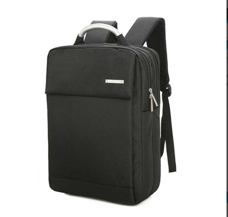 Качествена раница за лаптоп 15,6, 3 джоба и анатомични презрамки