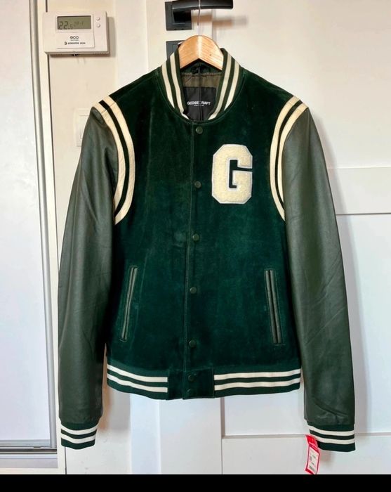 Geaca piele colegiu goosecraft S
