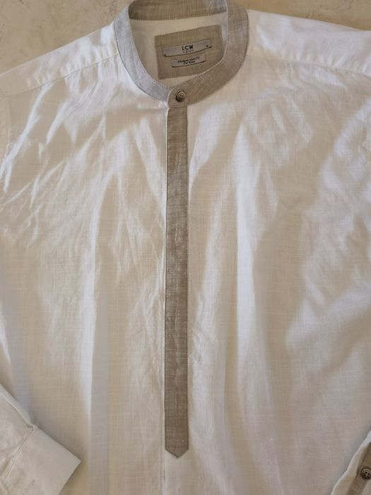 Ленена бяла риза