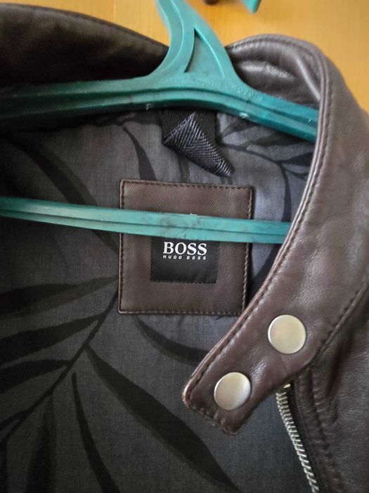 Мъжко кожено яке Hugo Boss Jordon1