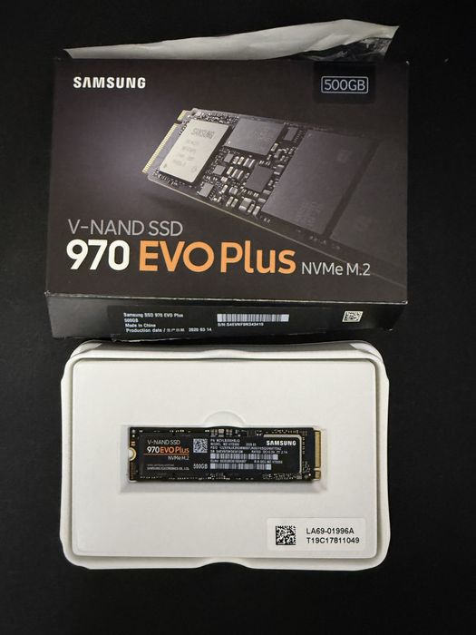 SSD 970 Evo Plus 500 GB NVMe m.2