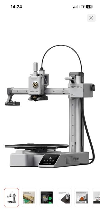 3д принтер бамбу лаб а 1 мини