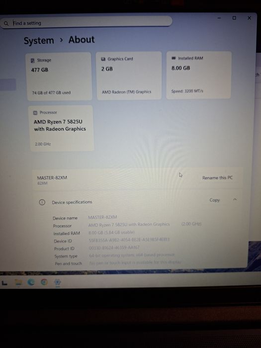 Vand laptop lenovo Ideapad slim 3 abyss blue