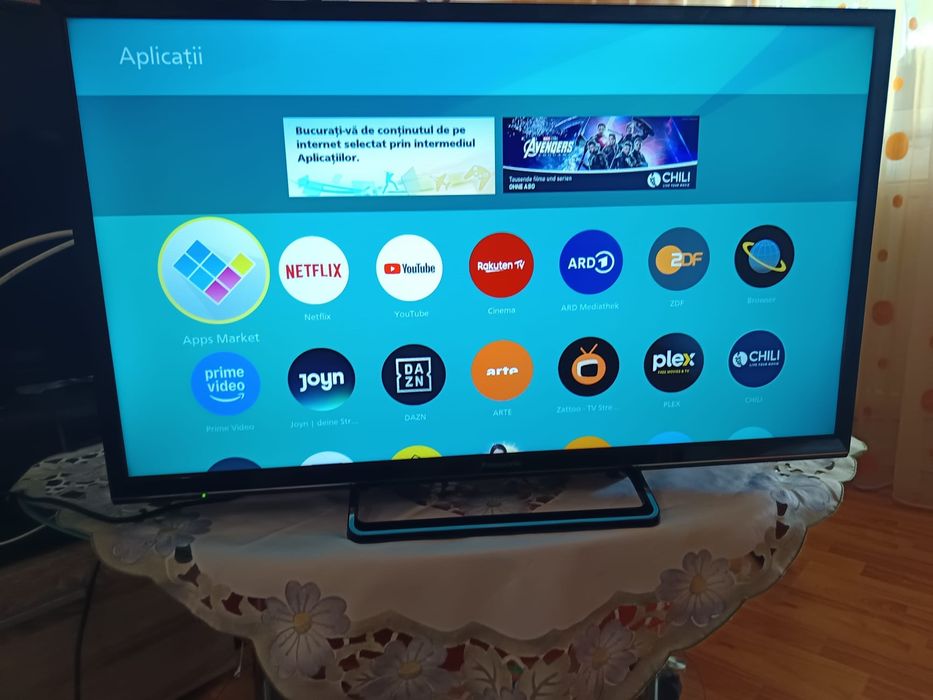 2TV led smart  Jvc și Panasonic diagonala  81cm.