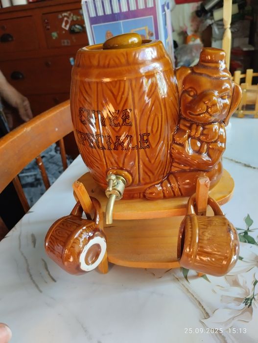 Набор бочонок с рюмочками