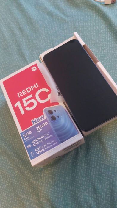 Atenție La Descriere Redmi 15c  De 8gb RAM REALI 256 GB Memorie Pozele Sunt Reale