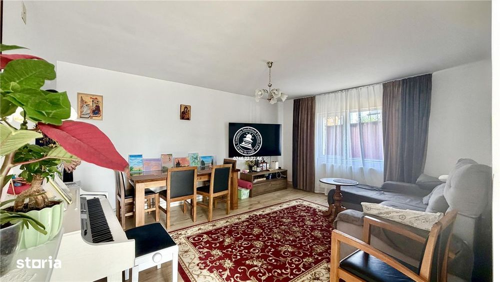Vilă tip Duplex în Popricani • 5 Camere • Teren 460 mp
