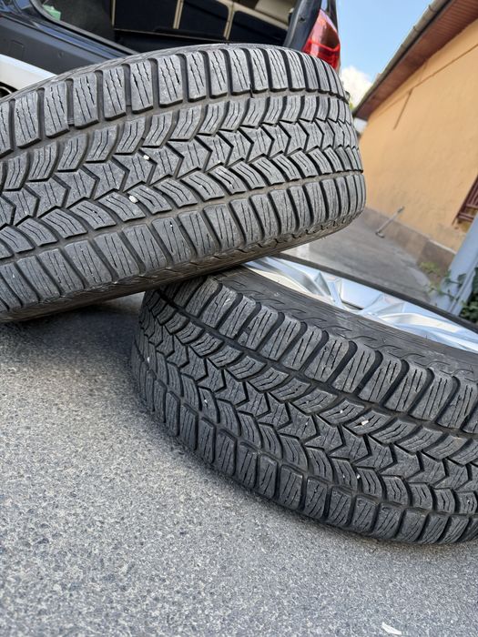 Set 4 Roți Iarnă 17" Originale BMW + Anvelope Debica 225/50 R17