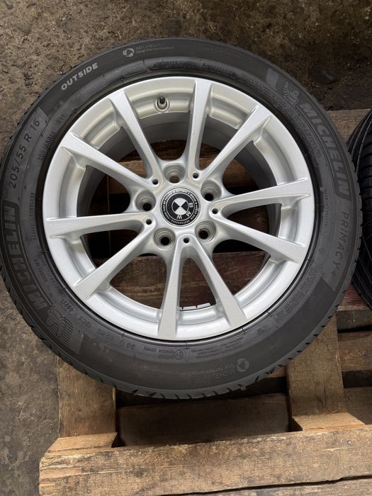 Jante BMW style 390 seria 3 F30/F31/E90/E91 cu anv Michelin 205/55 16