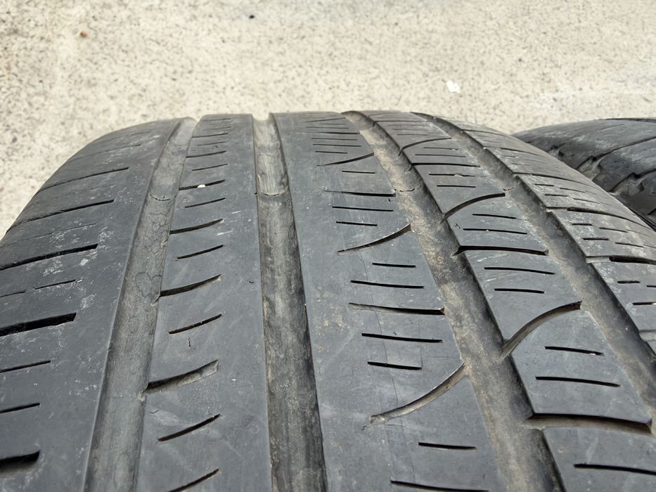 4бр. ЗИМНИ Гуми С Борд 265/40R/21 -PIRELLI- DOT:0122- 5.0мм.+3.8мм. *80€ За Комплект*