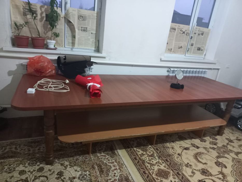 Овальный стол разборный