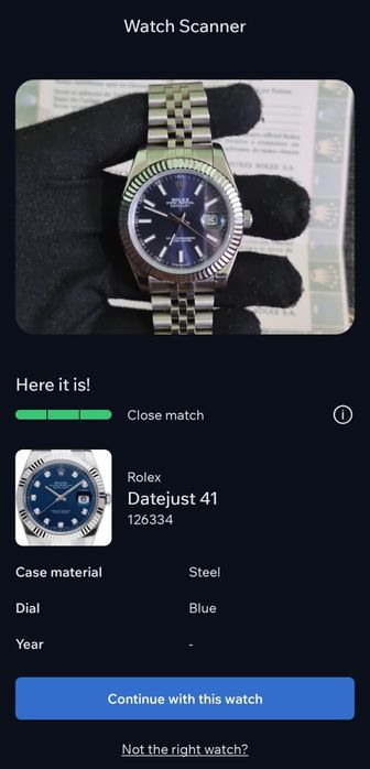 Rolex Datejust 41 Blue Dial - Пълен Комплект