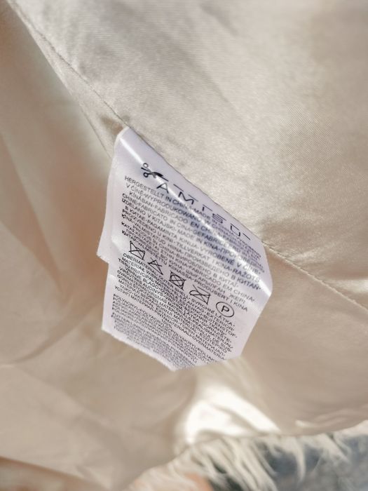 Vestă damă din blană ecologică Amisu – Bej / Crem – Mărime 34 (XS)