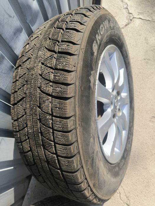 Легкосплавные диски с зимней резиной