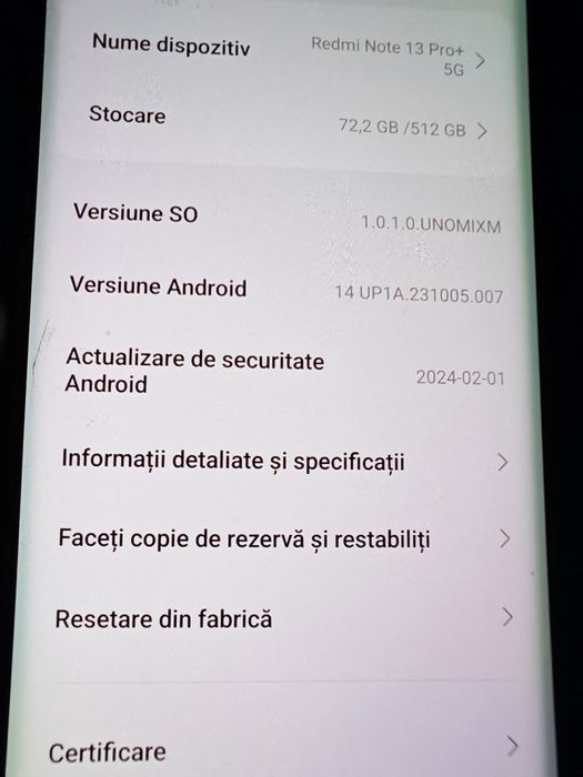 redmi note 13pro+(16gb/512)