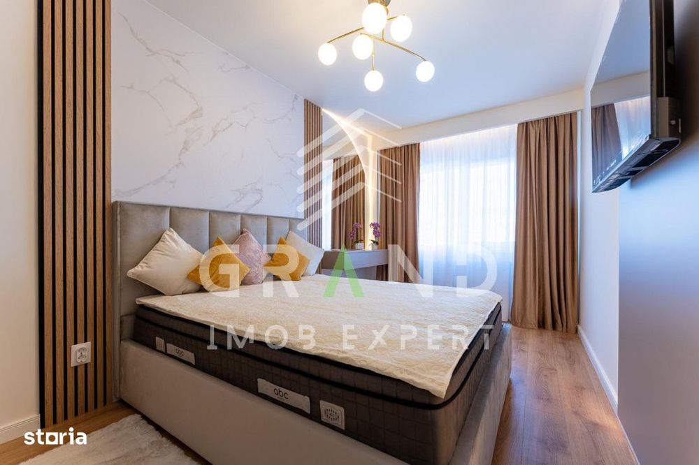Totul Nou! Ap 2 Camere | Lux | Parcare | Floresti/Terra