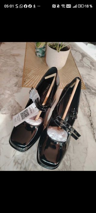 Pantofi noi toc gros J.Ferry - preț redus