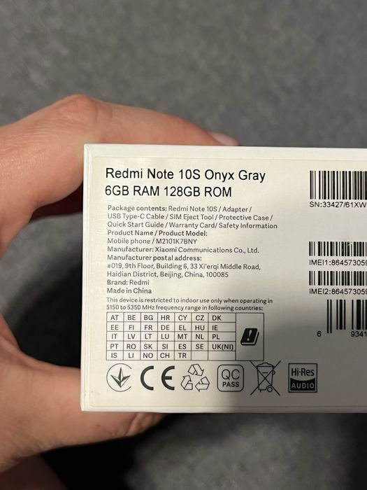 Xiaomi Redmi Note 10S